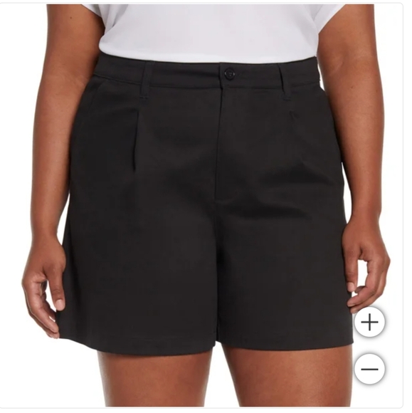 NWT Banana Republic Women's Pleated Short Black 12 - Picture 5 of 6